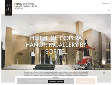 Tablet Screenshot of hoteldelopera.com